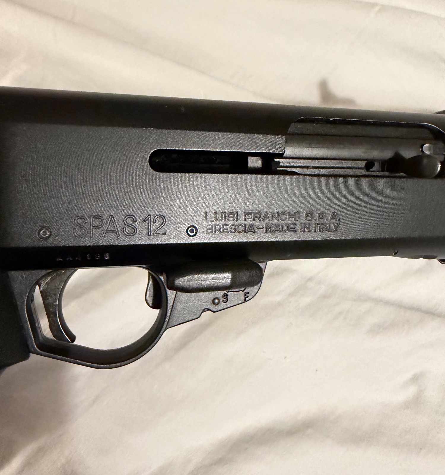 Franchi 12 Bore FRANCHI SPAS 12 SHOTGUN (Section 2) Semi Auto Shotgun Semi-Auto 12 Bore/gauge - {CATEGORY}