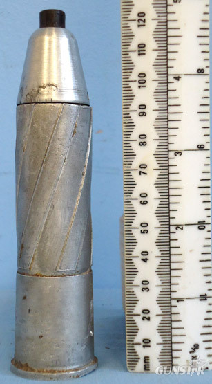 25 x 35R Sprengranatpatrone (High Explosive) Round For The Walther Kampfpistole  German WW2 25 x 35R Sprengranatpatrone (High Explosive) Round For The Walther Ka Antique & Militaria in 