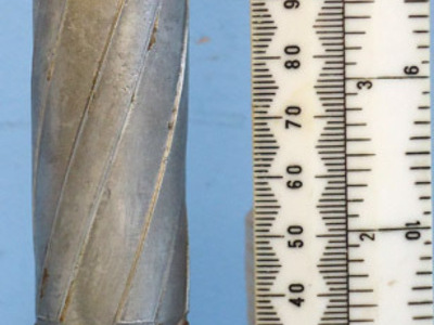 25 x 35R Sprengranatpatrone (High Explosive) Round For The Walther Kampfpistole  German WW2 25 x 35R Sprengranatpatrone (High Explosive) Round For The Walther Ka Antique & Militaria