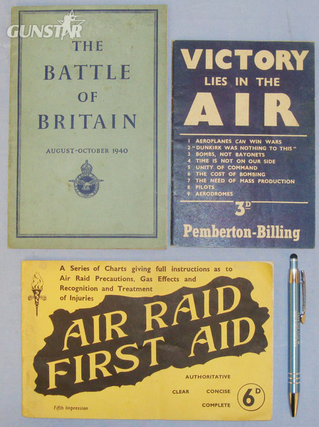 Three WWII Independent Publications Regarding Air Conflict and Informational Booklets. BO 434. Three WWII Independent Publications Regarding Air Conflict and Informational Booklets. BO 434. Other Accessory in 