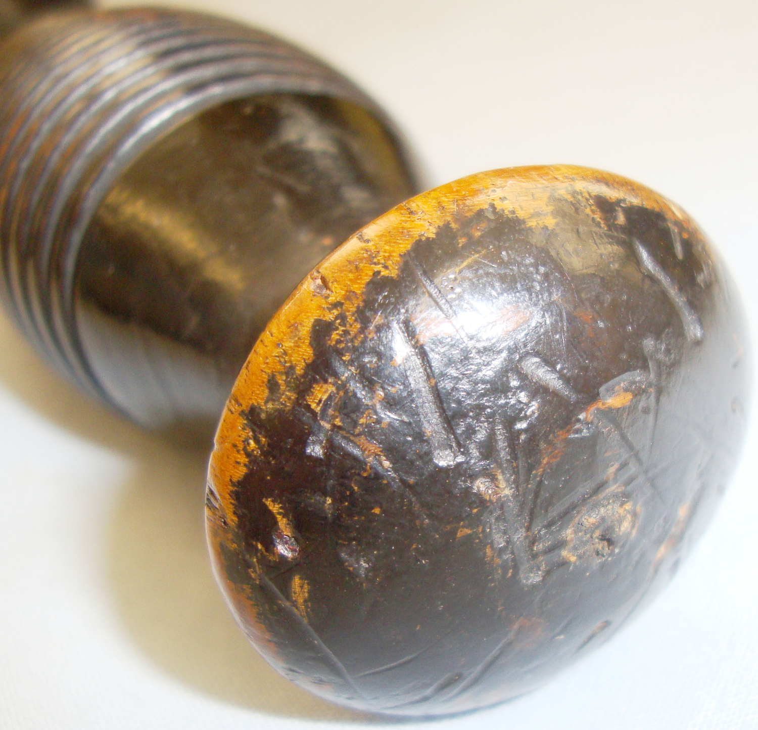  Victorian Hand Painted ‘Manningham’ (West Yorkshire) Police Baluster/Tipstaff/Truncheon. 20605. Victorian Hand Painted ‘Manningham’ (West Yorkshire) Police Baluster/Tipstaff/Truncheon. 20605. Antique & Militaria