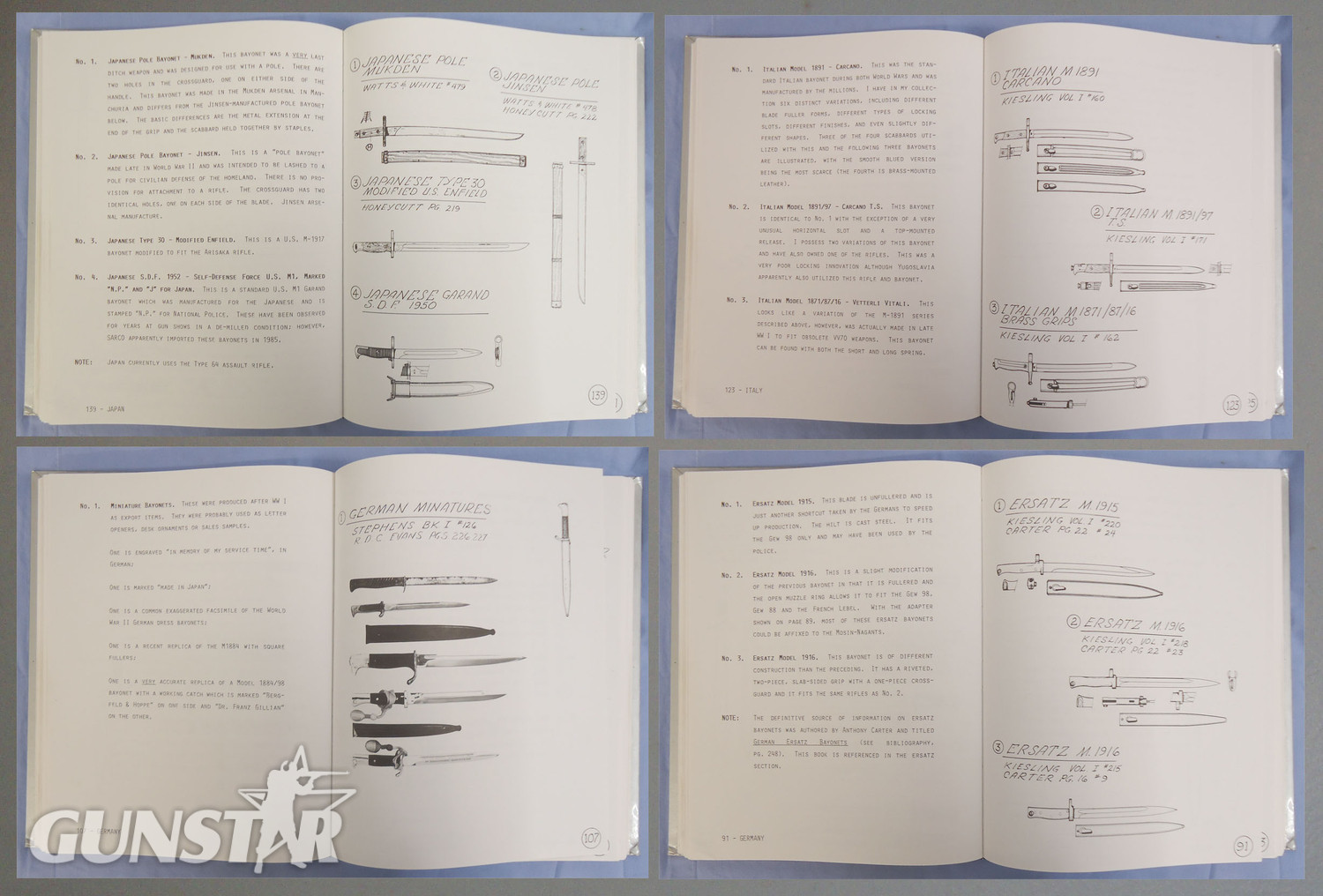 Hardback Copy of ‘Bayonets’ From Janzens Notebook Author Jerry L. Janzen. BO 461. Hardback Copy of ‘Bayonets’ From Janzens Notebook Author Jerry L. Janzen. BO 461. Other Accessory