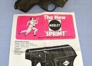 Boxed Blank Firing 1950’s / 1960’s West German Made British Webley Sprint .22 / 6mm Blank Sports Starting Pistol With 8 Round Magazine & Instruction Leaflets. Sn 23741 blank firer .22 Semi Auto