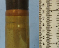 DEACTIVATED INERT. British Unfired Early VSM (Vickers Son and Maxim) 37mm (37 x  DEACTIVATED INERT. British Unfired Early VSM (Vickers Son and Maxim) 37mm (37 x  Antique & Militaria