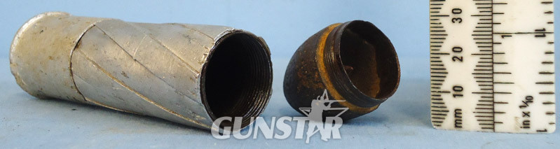  25 x 35R Nebelpatrone Z (smoke without vent) Round For The Walther Kampfpistole  25 x 35R Nebelpatrone Z (smoke without vent) Round For The Walther Kampfpistole  Antique & Militaria
