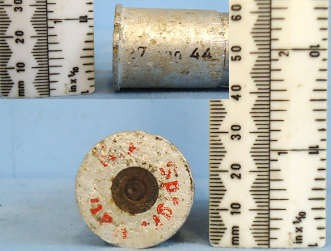 25 x 35R Nebelpatrone Z (smoke without vent) Round For The Walther Kampfpistole  25 x 35R Nebelpatrone Z (smoke without vent) Round For The Walther Kampfpistole  Antique & Militaria
