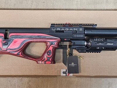 AGT Uragan 2 Compact Red Laminate .177
