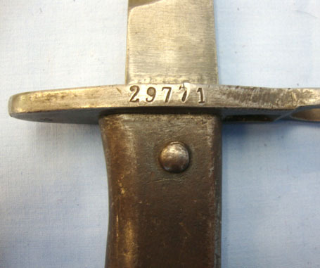  Turkish All Steel Ersatz Bayonet & Scabbard. Bayonet