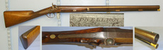 T. B. Elliss With Damascus Steel Barrel & Ramrod. Muzzleloader None