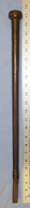 Boer War / WW1 Era British Cavalry Officers Private Leather Bound Riding Crop / Club With Integral Weighted Head For Self Defence Or Battle Use. Antique & Militaria