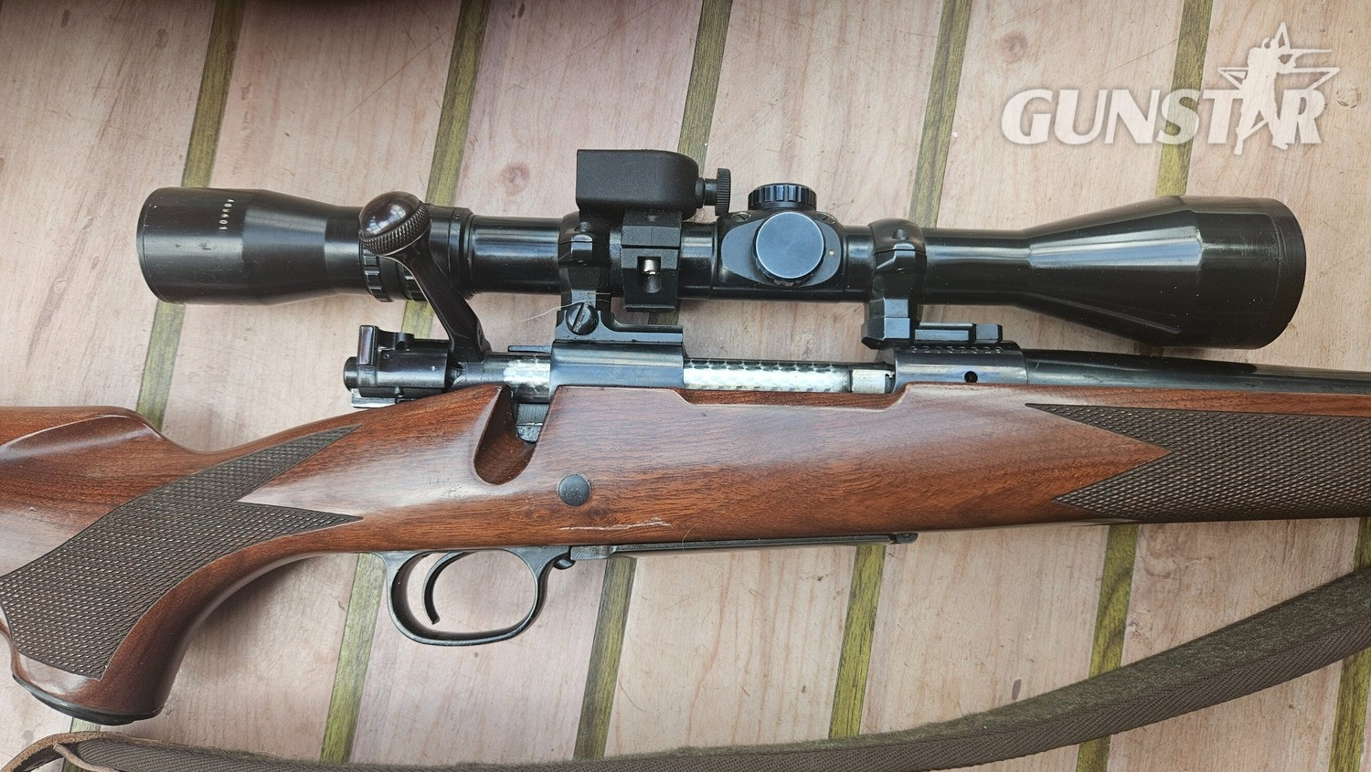 Winchester Model 70 Bolt Action .243 Rifle in 