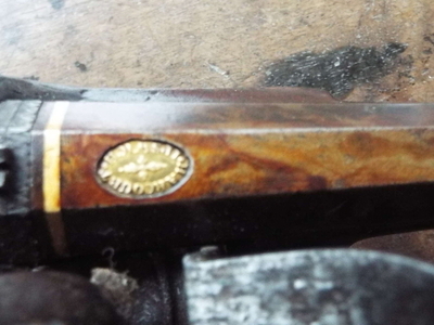 Hardcourt Overcoat/ Traveling pistol .500 Muzzleloader