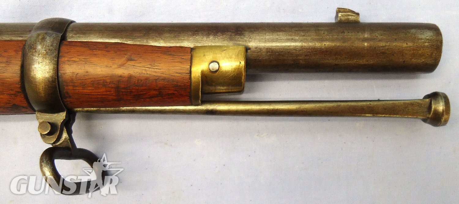 {CATEGORY} - Tower Tower, 1858 Dated, India Issue 3 Band .586” Smoothbore Percussion Musket. Sn - 21443 Single Shot None Rifle in 