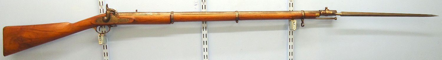 Tower Tower, 1858 Dated, India Issue 3 Band .586” Smoothbore Percussion Musket. Sn - 21443 Single Shot None Rifle - {CATEGORY} in 
