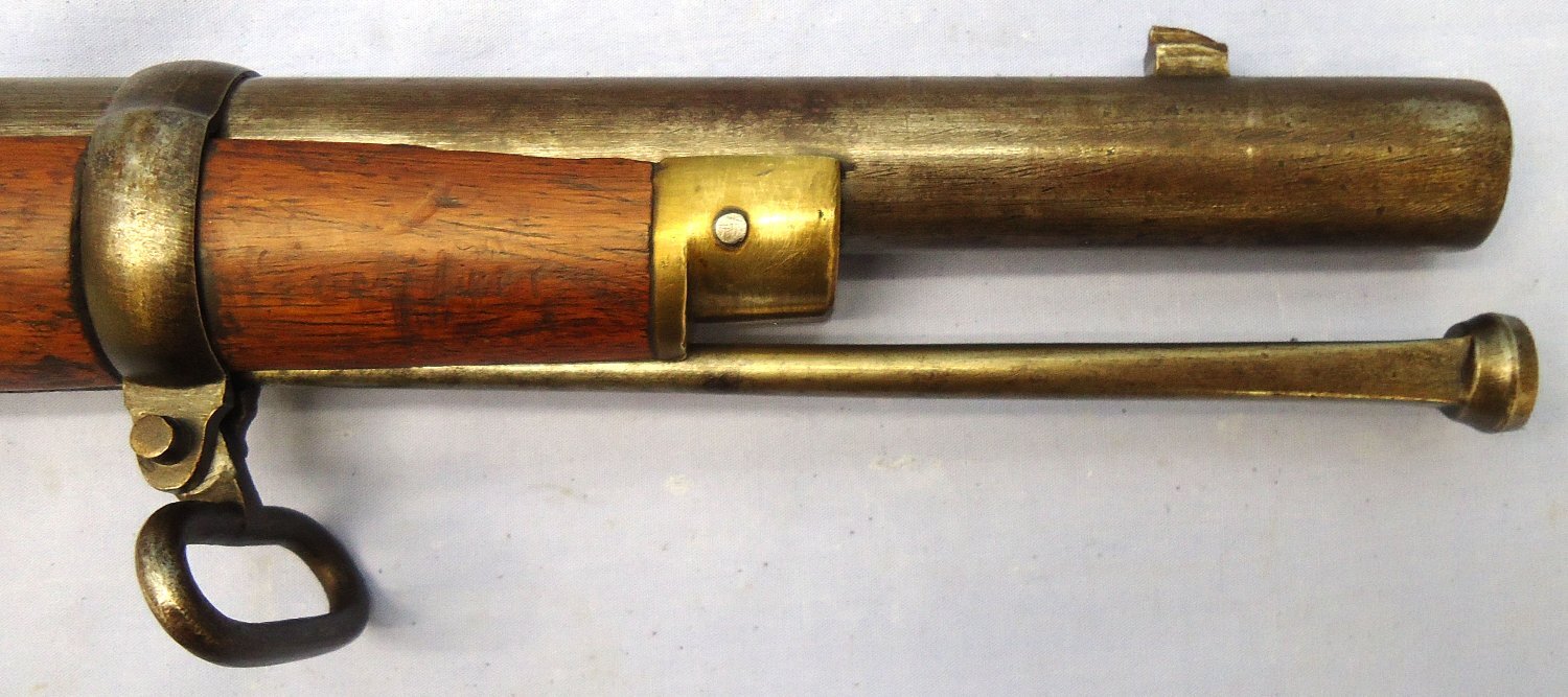 {CATEGORY} - Tower Tower, 1858 Dated, India Issue 3 Band .586” Smoothbore Percussion Musket. Sn - 21443 Single Shot None Rifle in 