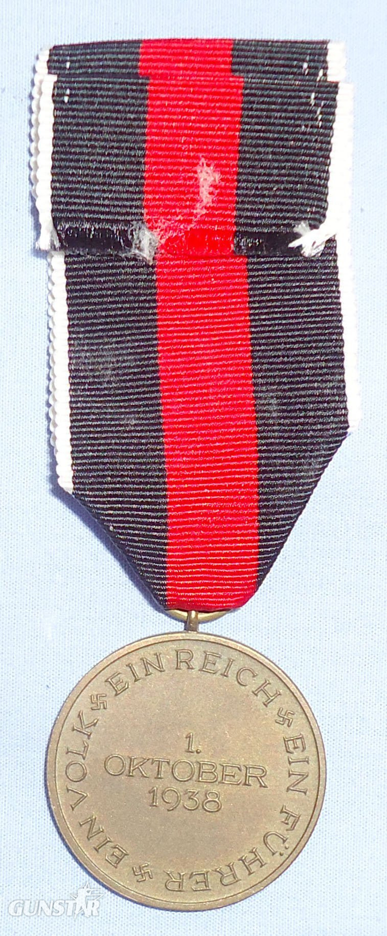  Nazi Germany Anschluss Medal and Ribbon. N 122. Nazi Germany Anschluss Medal and Ribbon. N 122.  Antique & Militaria