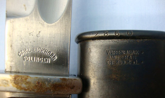  Eickhorn (Solingen) Bayonet