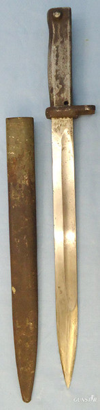 Imperial German Model 1888/98 Ersatz Bayonet And Scabbard Bayonet