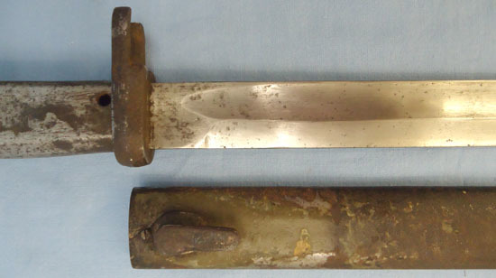  Imperial German Model 1888/98 Ersatz Bayonet And Scabbard Bayonet