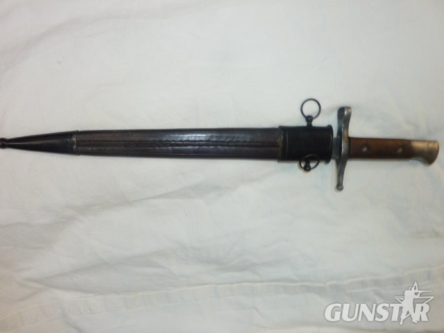 World War 2 Italian Carcano Rifle Bayonet in 
