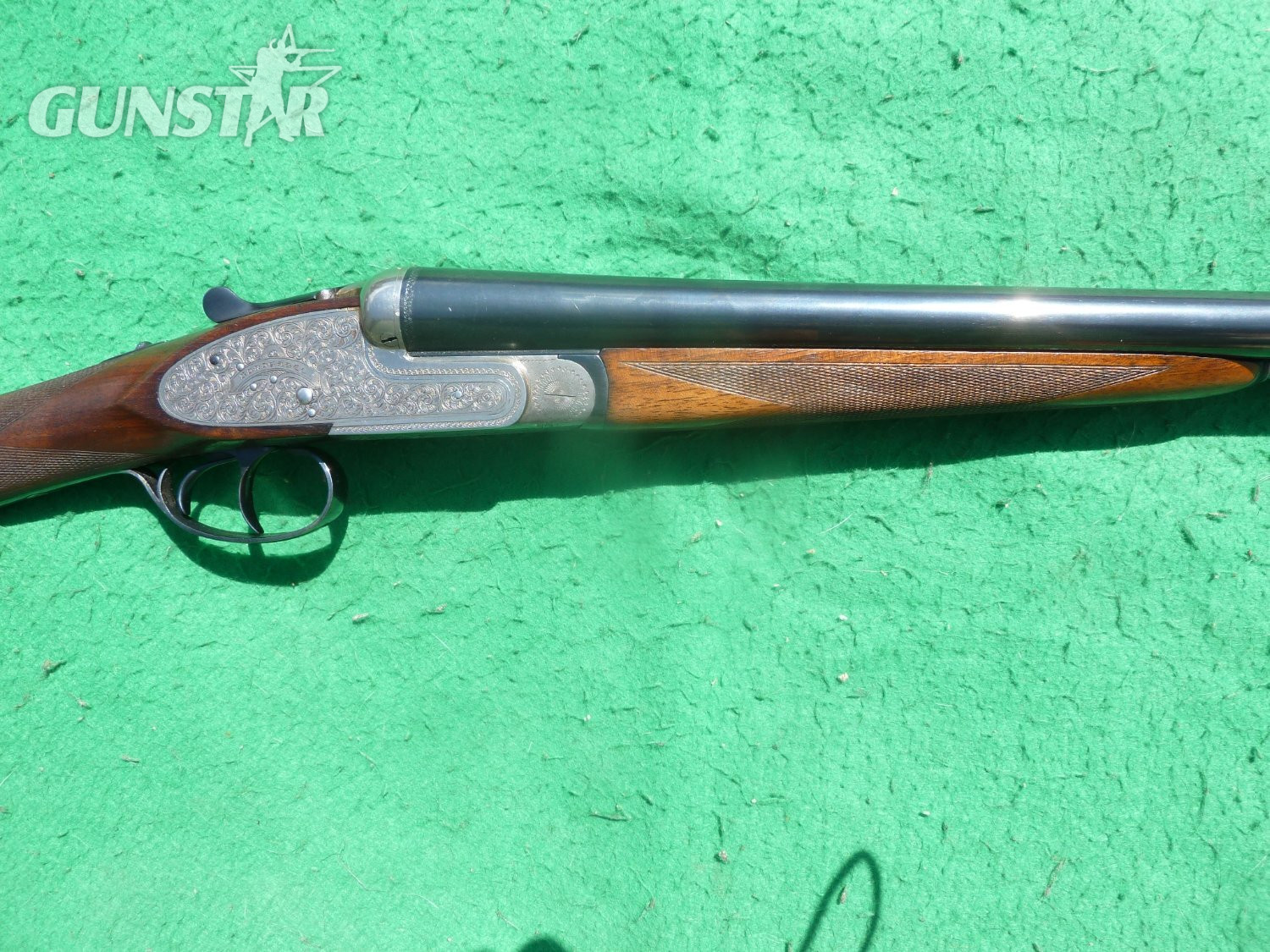  Gorosabel Silver De Luxe Sidelock Side By Side 12 Bore/gauge