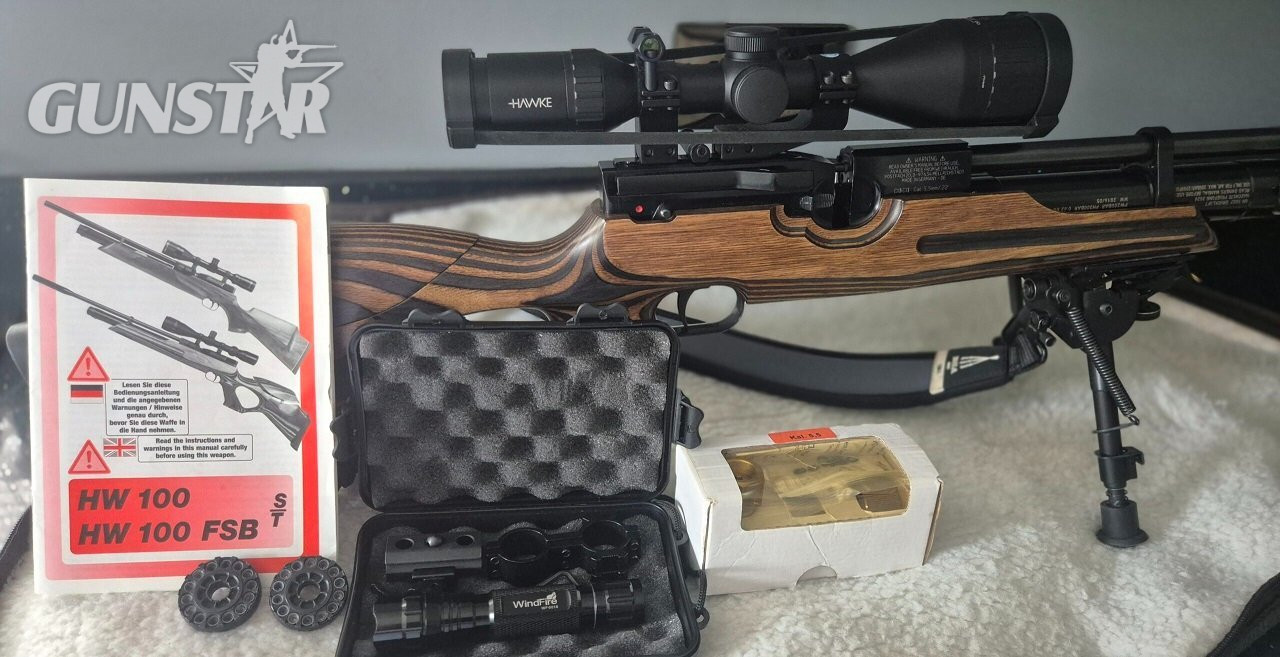 Weihrauch HW100 .22 in 