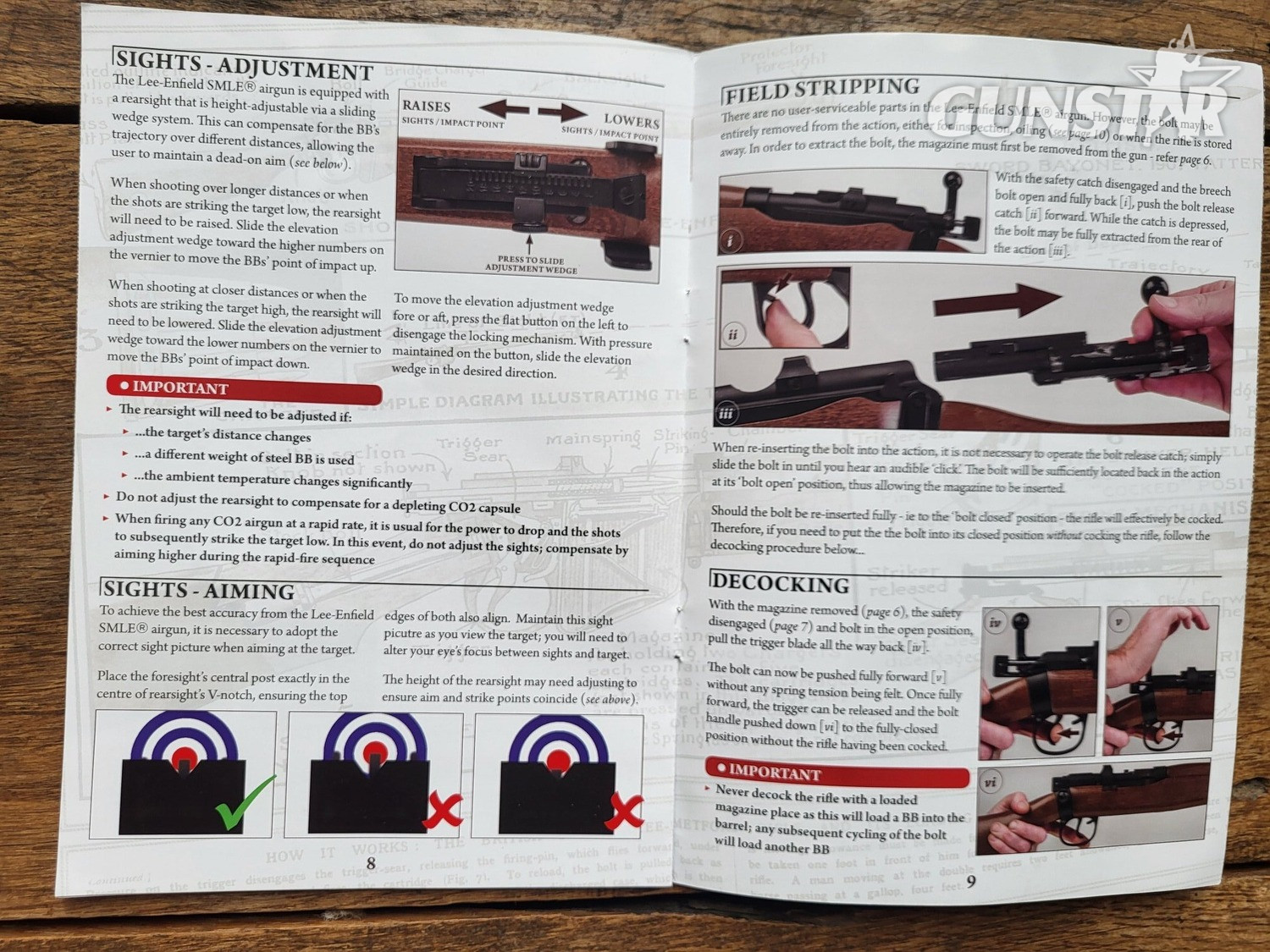 {CATEGORY} - Lee Enfield guns SMLE 4.5mm