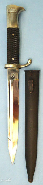 German M98 Dress Bayonet And Scabbard.  Bayonet in 