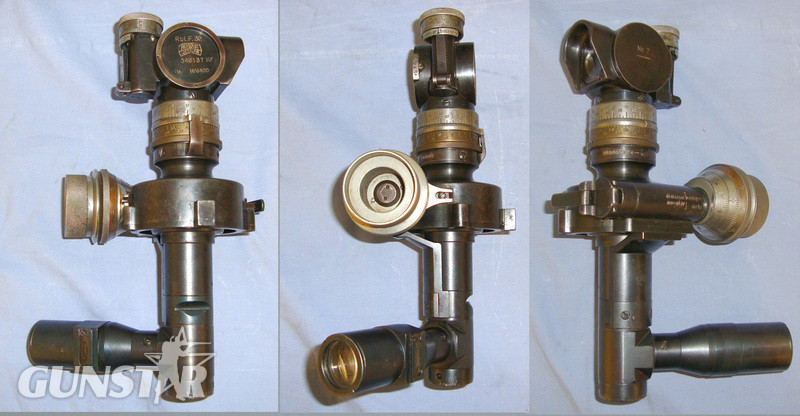  Transit Cased Inter War & WW2 Era German Wehrmacht Hensoldt Wetzlar Rundblickfehrnrohr 32, Rbl.F. 32 4 x Magnification Panoramic Optical Gun Sight.  Sight & Optic