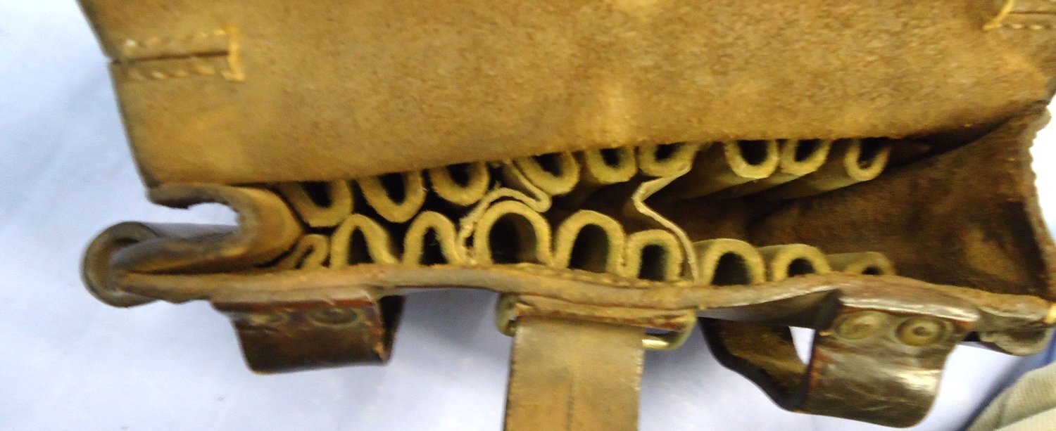  British, Pattern 1888 Slade Wallace Officers Private Purchase Brown Leather .303 Ammunition Pouch stamped to Charterhouse Officers Training College. - MISC 1015 British, Pattern 1888 Slade Wallace Officers Private Purchase Brown Leather .303 Ammunition Pouch stamped to Charterhouse Officers Training College. - MISC 1015 Antique & Militaria