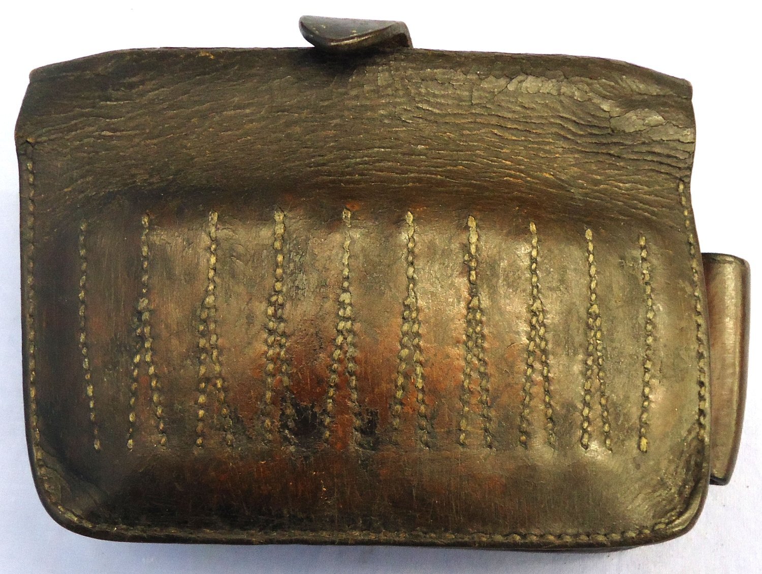 British, Pattern 1888 Slade Wallace Officers Private Purchase Brown Leather .303 Ammunition Pouch stamped to Charterhouse Officers Training College. - MISC 1015 British, Pattern 1888 Slade Wallace Officers Private Purchase Brown Leather .303 Ammunition Pouch stamped to Charterhouse Officers Training College. - MISC 1015 Antique & Militaria - {CATEGORY} in 