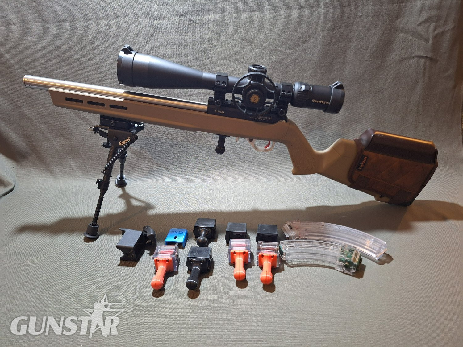 Tactical Innovations Rude Fat Dog Semi-Auto .22 Long Rifle (.22 LR) Rifle in 