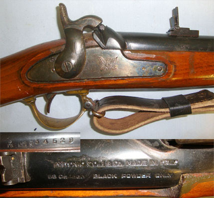 Remington Model 1863 ‘Zouave’ Muzzleloader .58 Cal Muzzleloader / Minie Ball Rifle