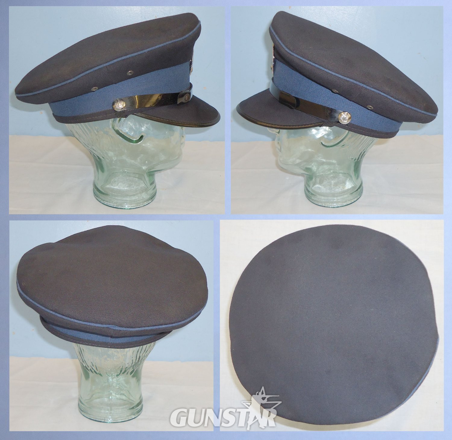 Un-Issued* Vintage National Police Corps Cap. HE 855. Un-Issued* Vintage National Police Corps Cap. HE 855.  Antique & Militaria