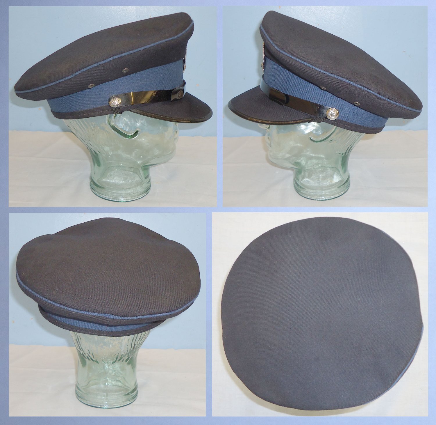 Un-Issued* Vintage National Police Corps Cap. HE 855. Un-Issued* Vintage National Police Corps Cap. HE 855.  Antique & Militaria