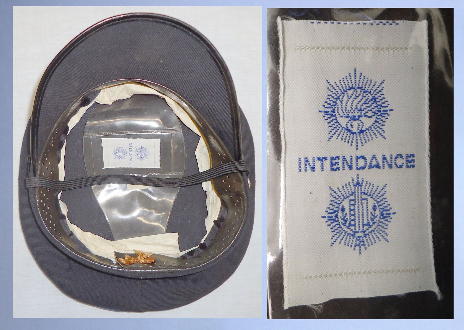  Un-Issued* Vintage National Police Corps Cap. HE 855. Un-Issued* Vintage National Police Corps Cap. HE 855.  Antique & Militaria