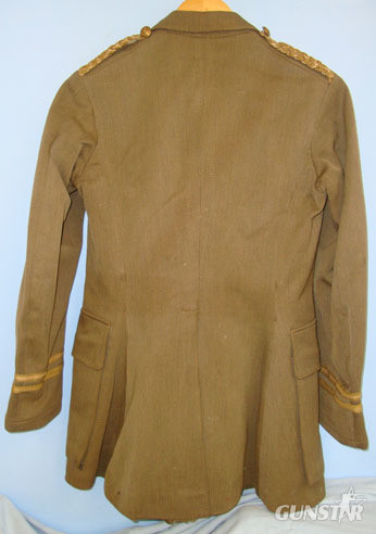 Sherwood Foresters Derbyshire Regiment Officer\'s Cuff Title Khaki Tunic. Sherwood Foresters Derbyshire Regiment Officer's Cuff Title Khaki Tunic. Clothing