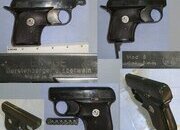 Boxed Blank Firing 1960’s West German EM-GE Gerstenberger & Eberwein Model 6 .22 / 6mm Blank Sports Starting Pistol With 6 Round Magazine & Instruction Leaflets. Sn 23744 blank firer .22 Semi Auto