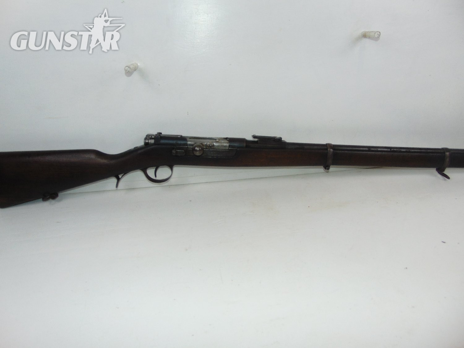 Kropatscheck M 1886 Bolt Action 8 mm Rifle in 