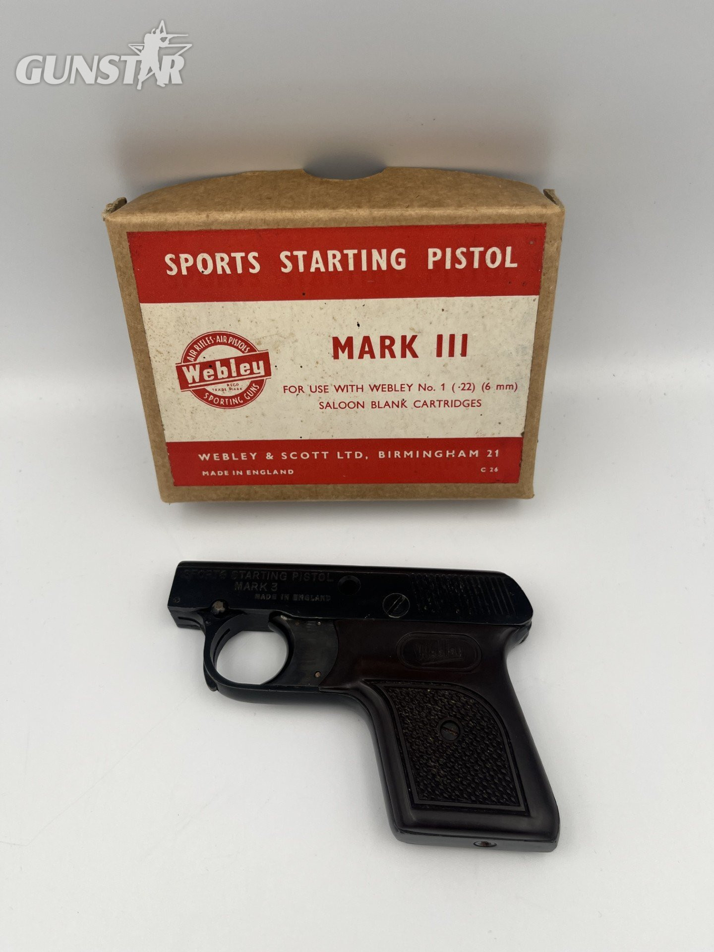  Webley / Webley & Scott 6 mm Starter Gun