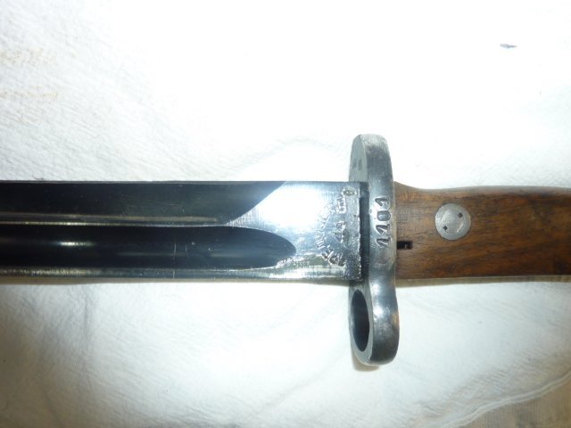  Yugoslavian 1948 mauser rifle Bayonet