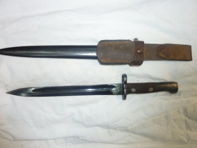 Yugoslavian 1948 mauser rifle Bayonet - {CATEGORY} in 