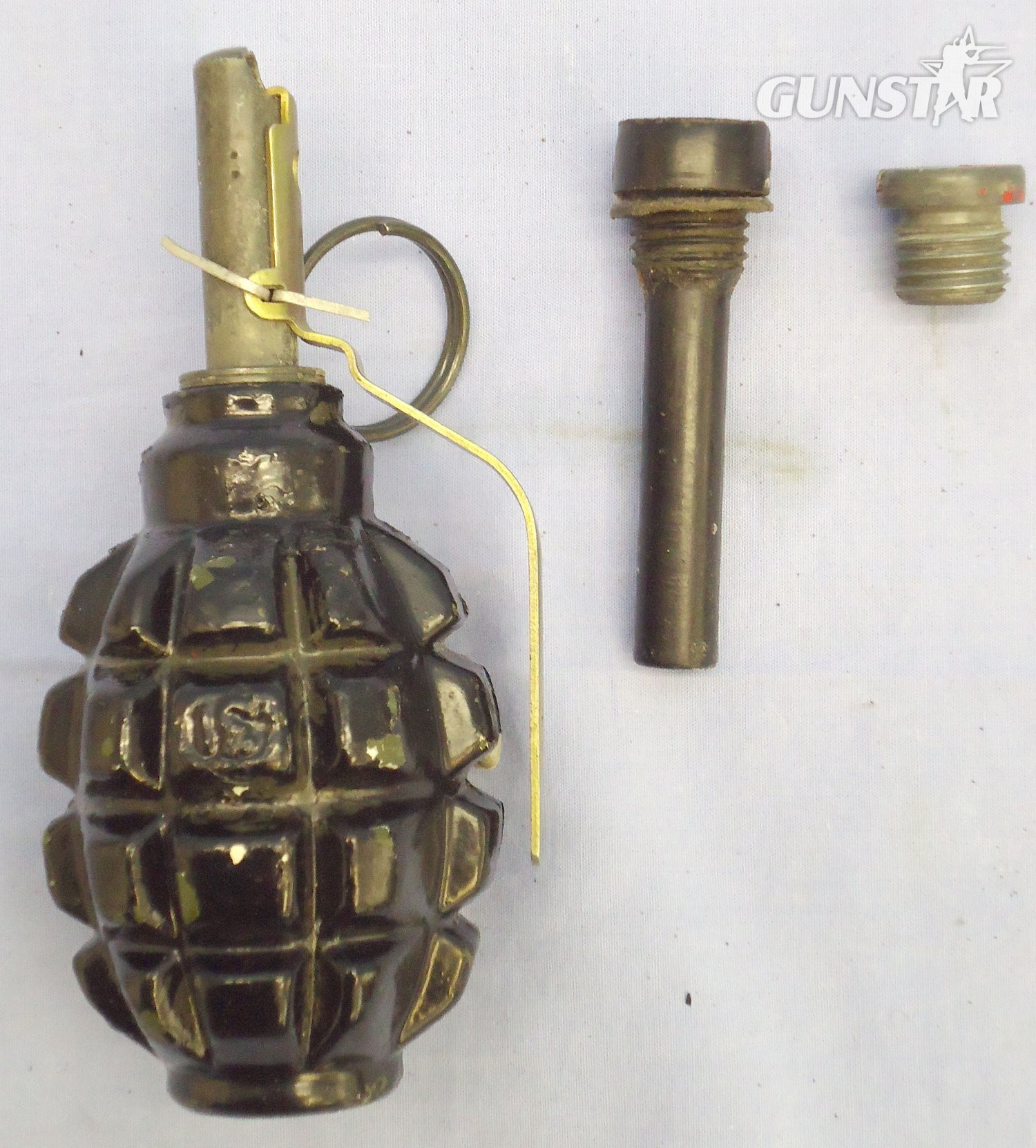 INERT DEACTIVATED. Russian F1 Fragmentation Grenade. - O 2095 INERT DEACTIVATED. Russian F1 Fragmentation Grenade. - O 2095  Other Ammunition in 