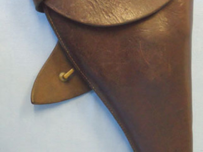 British Sam Browne Holster By T THOMASSON For Webley & Enfield MK VI .455" Calib Sam Browne Holster By T THOMASSON For Webley & Enfield MK VI .455" Calibre Servi Care & Storage