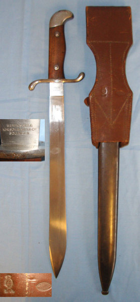Weyersberg Kirschbaum & Cie Solingen Germany MATCHING NUMBERS, Argentina Model 1 Other Blade