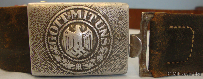 A WWI Nazi German Army Buckle and Leather Belt imprinted - ‘GOTT MIT UNS’ ‘God i A WWI Nazi German Army Buckle and Leather Belt imprinted - ‘GOTT MIT UNS’ ‘God i Clothing in 