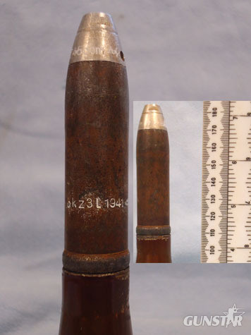 INERT DEACTIVATED. WW2 German 20 mm Flak 28 and 29 (20x110RB) HE (High Explosive INERT DEACTIVATED. WW2 German 20 mm Flak 28 and 29 (20x110RB) HE (High Explosive Antique & Militaria