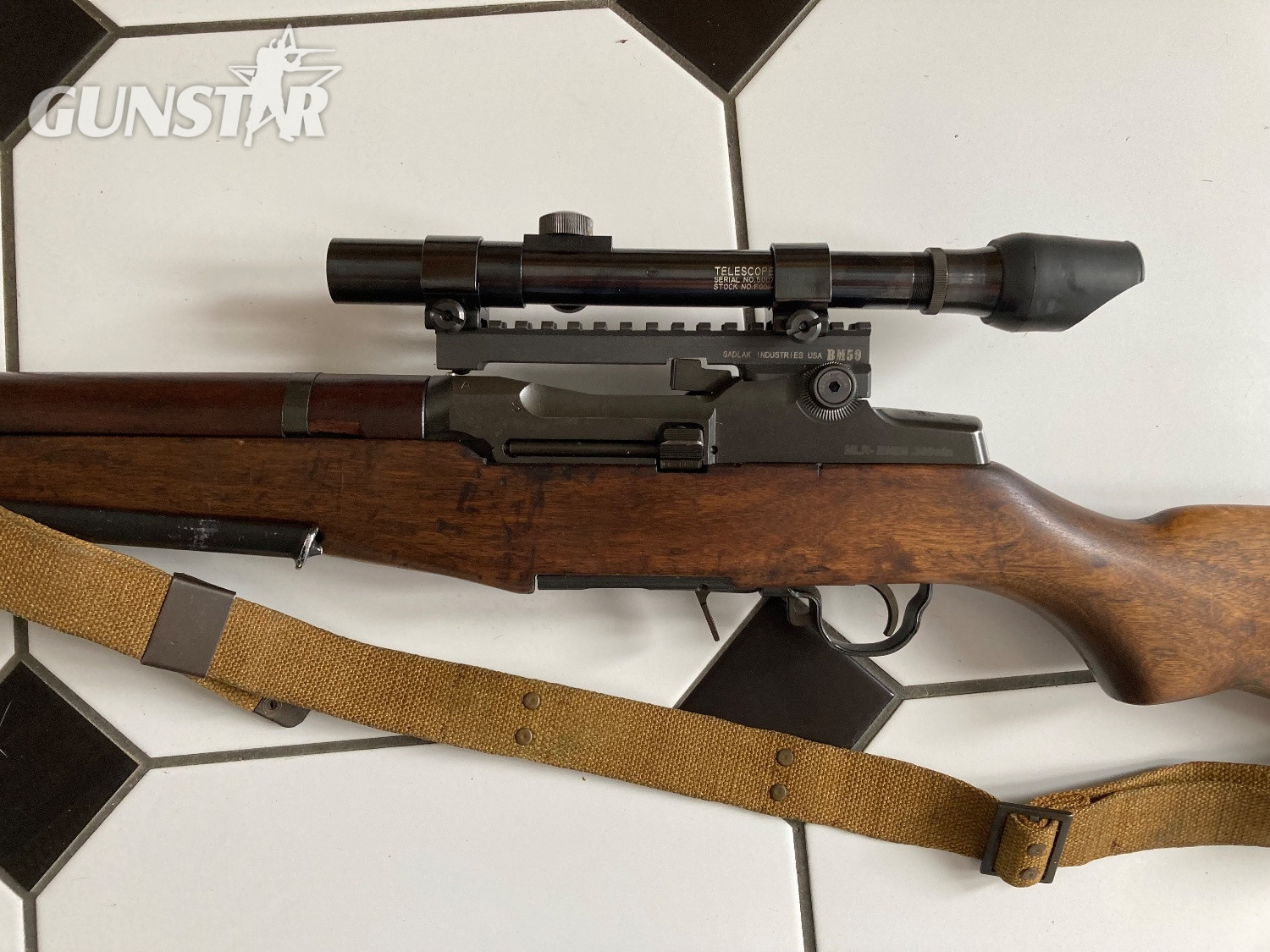 Beretta BM  59 Straight Pull 7.62x51mm NATO Rifle - {CATEGORY} in 