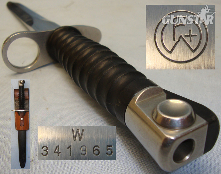Swiss ‘M57’ Bayonet, Scabbard and Frog. BAYO 772. Bayonet