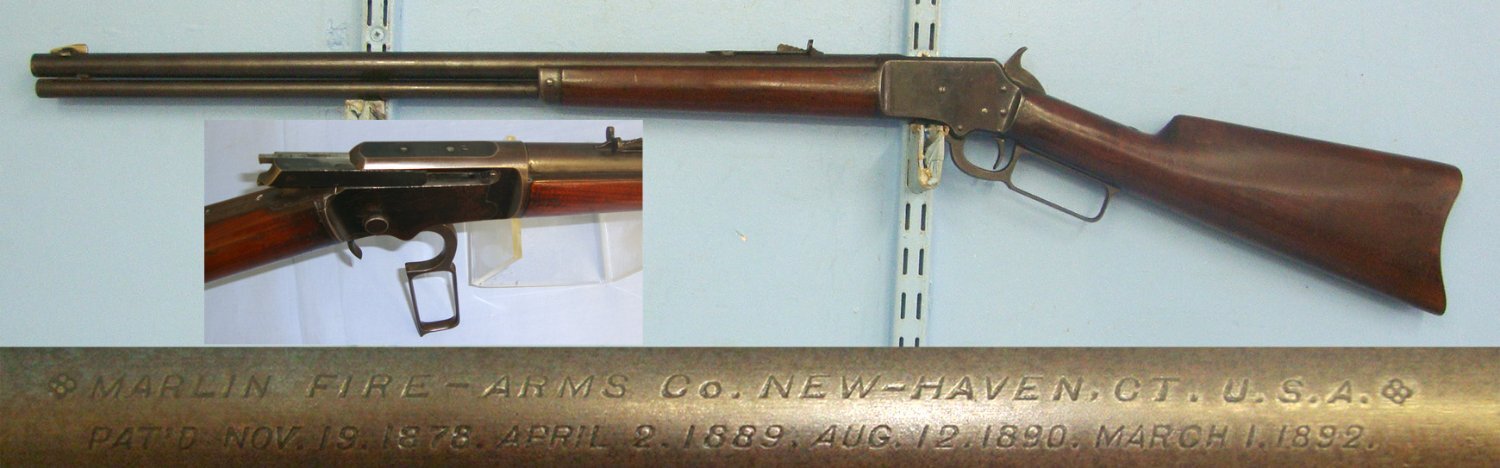  Marlin Octagonal Barrel & Tube Magazine. Sn 22565  Lever Action .32 Rifle